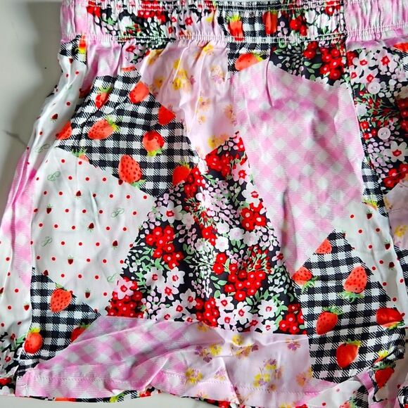 PINK by Victoria's Secret Silky Sleep Boxy Pajama Shorts NEW MEDIUM MSRP $29.95 - Picture 9 of 11